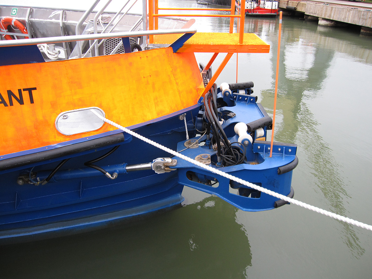 Gripper is a docking solution for wind farm vessels