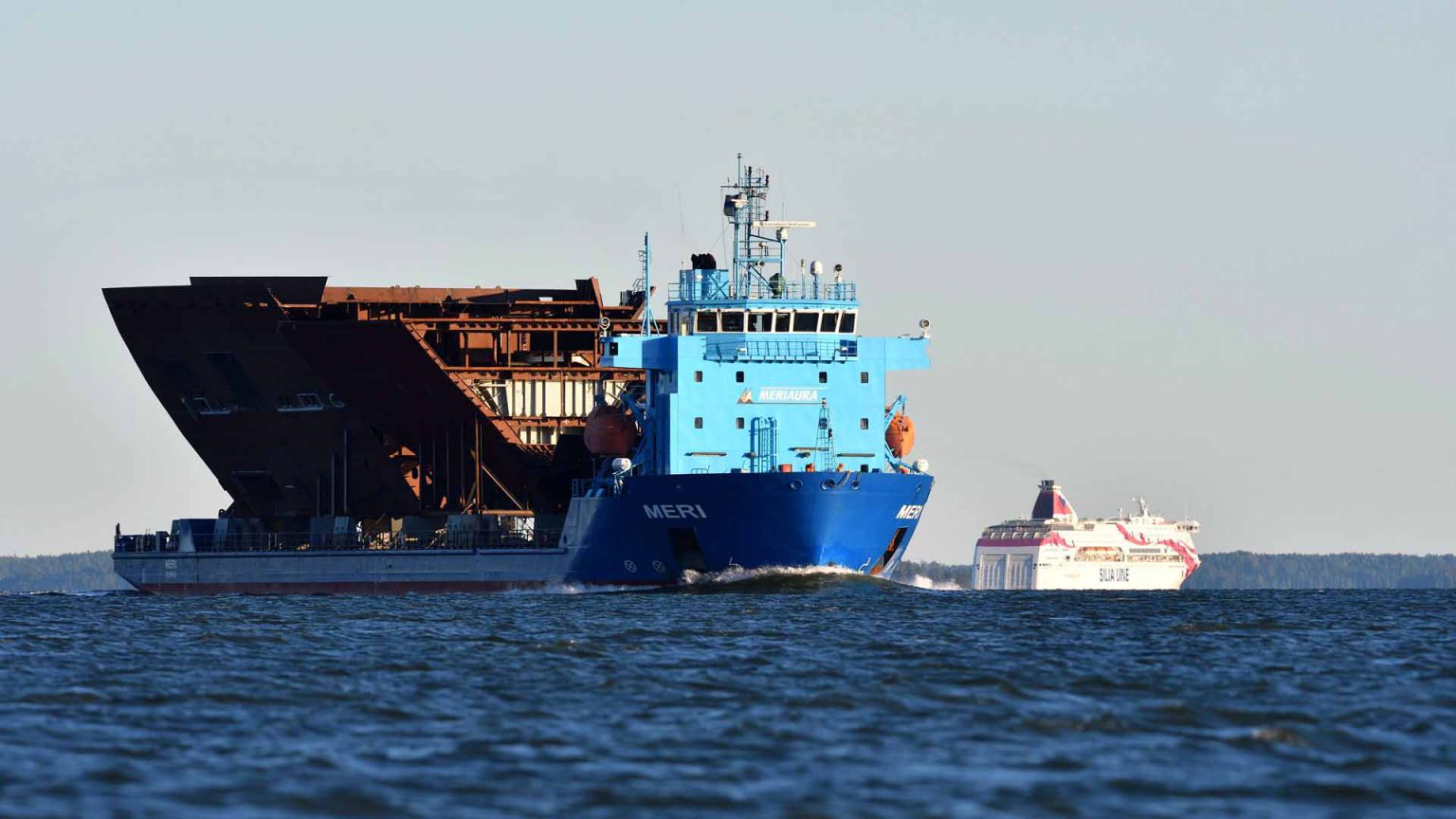 Seafastening for ship block transportations